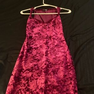 Velvet dress